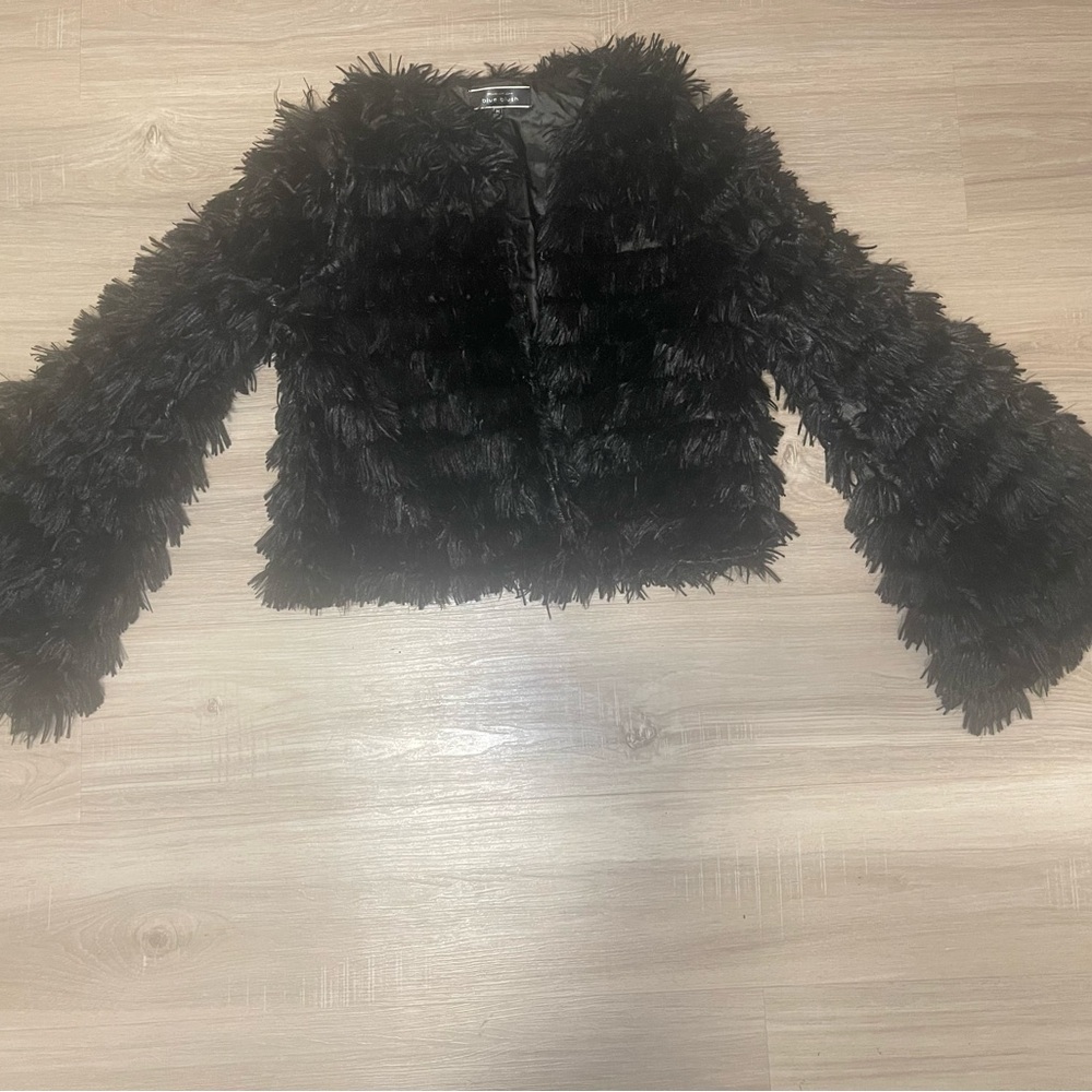 Fluffy jacket